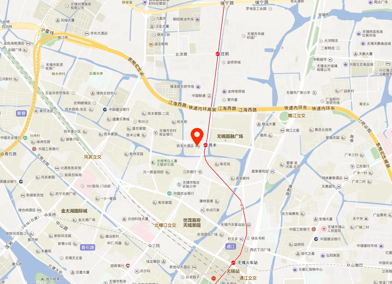 民丰高格创新中心地图位置